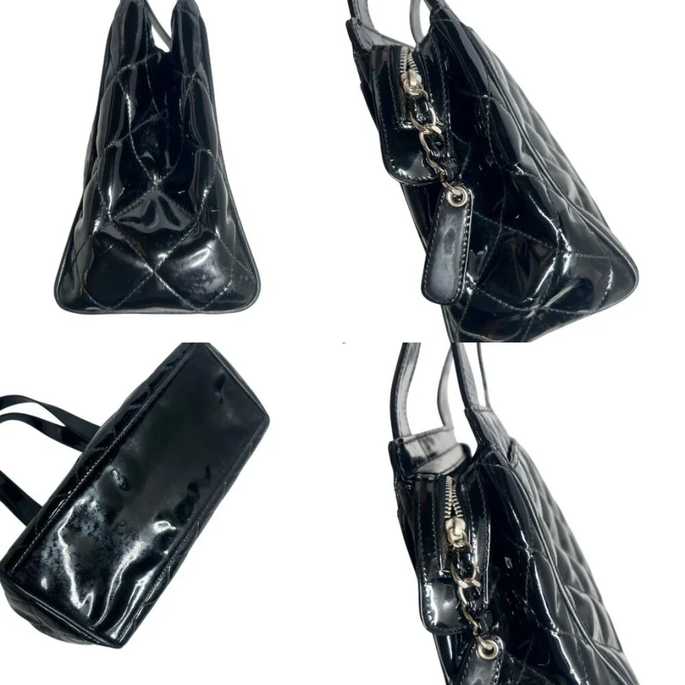 💎✨Authentic✨💎Chanel Handbag Black Patent Leather